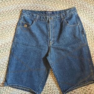 90s Karl Kani jean shorts(40)